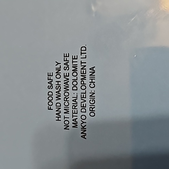 3 for $10 💙 Blue Farmhouse Hen Ceramic Serving Tray Plate 🐓 - Picture 4 of 5